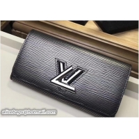 Fashion Luxury Louis Vuitton Epi Leather Twist Wallet M62052 Platine