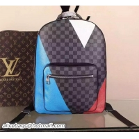 Buy Discount Louis Vuitton Damier Graphite Canvas JOSH Backpack N41612
