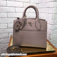 Sophisticated Louis Vuitton City Steamer Bag 51026 Grey