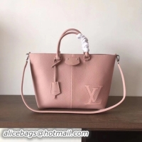 Luxury Louis Vuitton Taurillon Leather PERNELLE Bag M54780 Pink