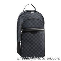 Most Popular Louis Vuitton Damier Graphite Canvas Michael Backpack N58024