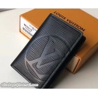 Good Quality Louis Vuitton Epi Initials Pocket Organizer Wallet M63516 Noir 2018