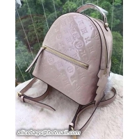 Shoulder Carry Louis Vuitton Monogram Vernis Michael Onyx Backpack M50115 Light Pink