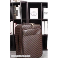 Most Popular Louis Vuitton Pegase Legere 55 Damier Ebene Canvas Travel Luggage D60931
