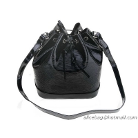 Louis Vuitton Epi Leather Noe BB M40847 Shiny Black