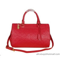 Louis Vuitton Monogram Empreinte Top Handle Bag M41337 Rose