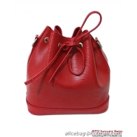 Louis Vuitton Epi Leather Noe BB M40847 Red