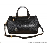 Louis Vuitton Monogram Empreinte Top Handle Bag M41337 Black