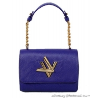 Louis Vuitton EPI Leather Chain Louise Shoulder Bag M48618 Royal
