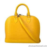 Louis Vuitton Epi Leather Alma M4086 Yellow
