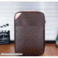 Discount Louis Vuitton Pegase Legere 55 Monogram Canvas With Front Slot Pocket Travel Luggage N41338