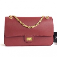 Original Cheap Chanel Smooth Nude 2.55 Reissue Size 226 Bag A57536 Red 2019