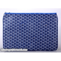 Grade 2014 Goyard New Design Ipad Bag Large Size 020113 Blue