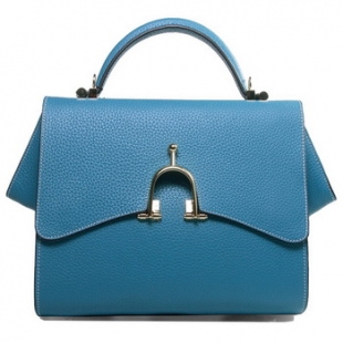Hermes Stirrup Top Handle Bag H1955 Blue