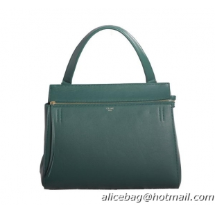 Luxurious Celine EDGE Bag in Original Leather 17260 3405 Dark Green