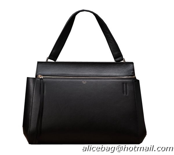 Most Popular Celine EDGE Bag in Original Leather 3406 Black