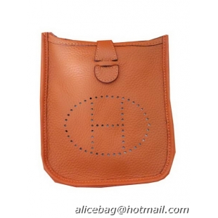 Unique Free Shippings Hermes mini Evelyne Messenger Bag H1608S Orange