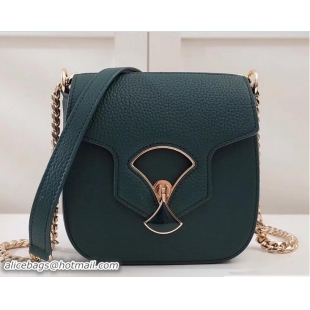 Discount Bvlgari Divas Dream Flap Cover Small Bag 91302 Green 2017