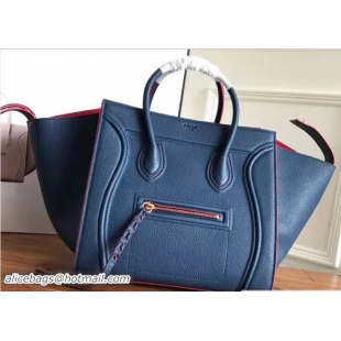 Classic Specials Celine Luggage Phantom Bag in Original Grained Leather 21801 Blue