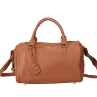 Celine Asymmetrical Original Leather Samll Bag 88035 Brown