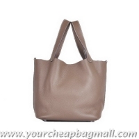 Hot Sell Hermes Picotin Lock MM Bag in Clemence Leather 8616 Khaki