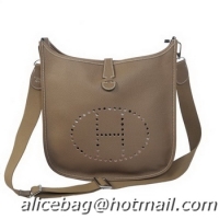 Classic Discount Hermes Evelyne Messenger Bag H1608 Grey