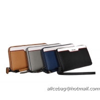 Prada Saffiano Leather Zippy Wallet P9201