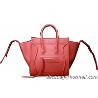 For Sale Celine Luggage Phantom Shopper Bags Original Leather 3341 Orange