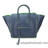 Inexpensive Celine Luggage Phantom Bags Original Leather C88033 Royal