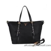 Prada Shoulder Bags Fabric BL4253 Black