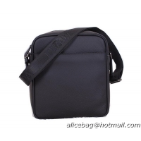 Prada Original Grainy Leather Messenger Bag VS0510 Black
