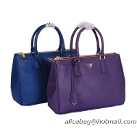Prada Saffiano Leather Tote Bag BN2274 Blue&Violet