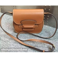 Shop Celine TAB Trotteur Bag Calfskin Leather C77429 Brown