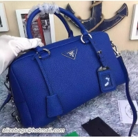 Buy Luxury Prada Grainy Leather Tote Bag B0915 Blue
