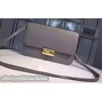 New Style Prada Flap Shoulder Bag Calfskin Leather BN2911 Grey