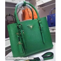 Classic Hot Prada Saffiano Leather Tote Bags BN2821 Green