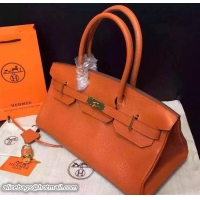 Good Quality Hermes Birkin 42cm Bag in Original Togo Leather Bag H60302 Orange