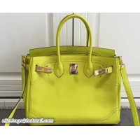 Purchase Hermes Lace Birkin 30cm Bag in Swift Leather H60306 Yellow