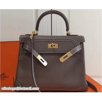 Luxury Hermes Lace Kelly 28cm Bag in Swift Leather H60309 Etoupe