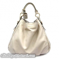 Hot Fashion PRADA Grainy Leather Hobo Bag BR4099 White
