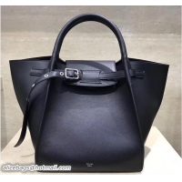Popular Style Celine Small Big Bag With Long Strap 183313 Black 2018