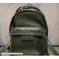 Classic Specials Stella McCartney Falabella Go Mini Backpack Bag 407019 Green