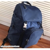 Purchase Prada Technical Fabric Backpack Bag 2VZ135 Blue 2018