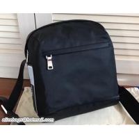 Best Price Prada Technical Fabric Bandoleer Shoulder Bag 2VH026 Black 2018