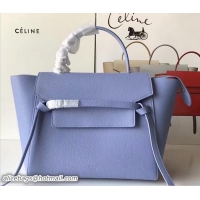 Purchase Celine Belt Tote Small Bag in Original Clemence Leather 72101 Light Blue