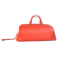 2012 New Celine Original Leather Tote Bag 348 Light Red