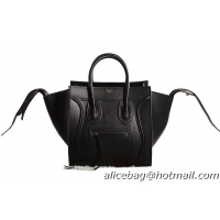 Celine Luggage Phantom Shopper Bags Original Leather 3341 Black