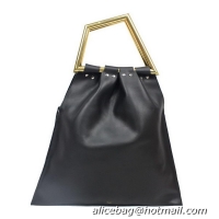 Celine Original Leather Tote Bag C2010 Black