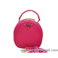 Prada Saffiano Leather Hobo Bag BL8896 Rose