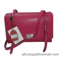 Prada Lux Nappa Leather Flap Bags BT0993 Rose
